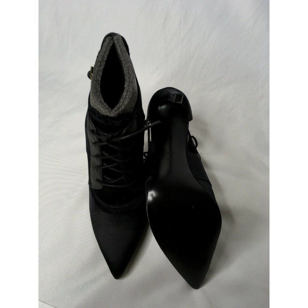 Nwob New Nine West Women's Takeashot Cut-Out Pump Black Halloween Us9.5 M - Picture 8 of 10